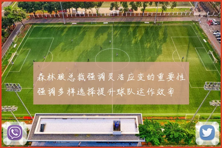 森林狼总裁强调灵活应变的重要性强调多样选择提升球队运作效率